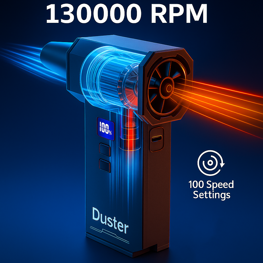 Duster Air's High-Power Blower